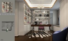 灯饰、墙壁取房间色调连结中式